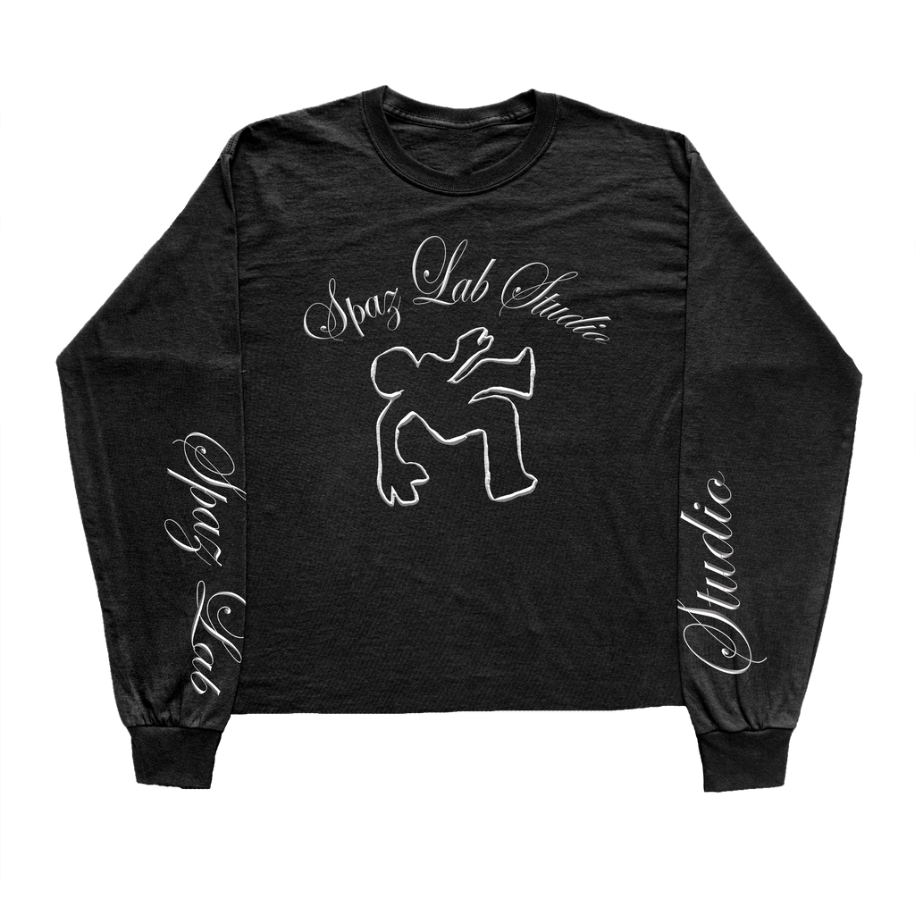 Abstract White Spaz Longsleeve